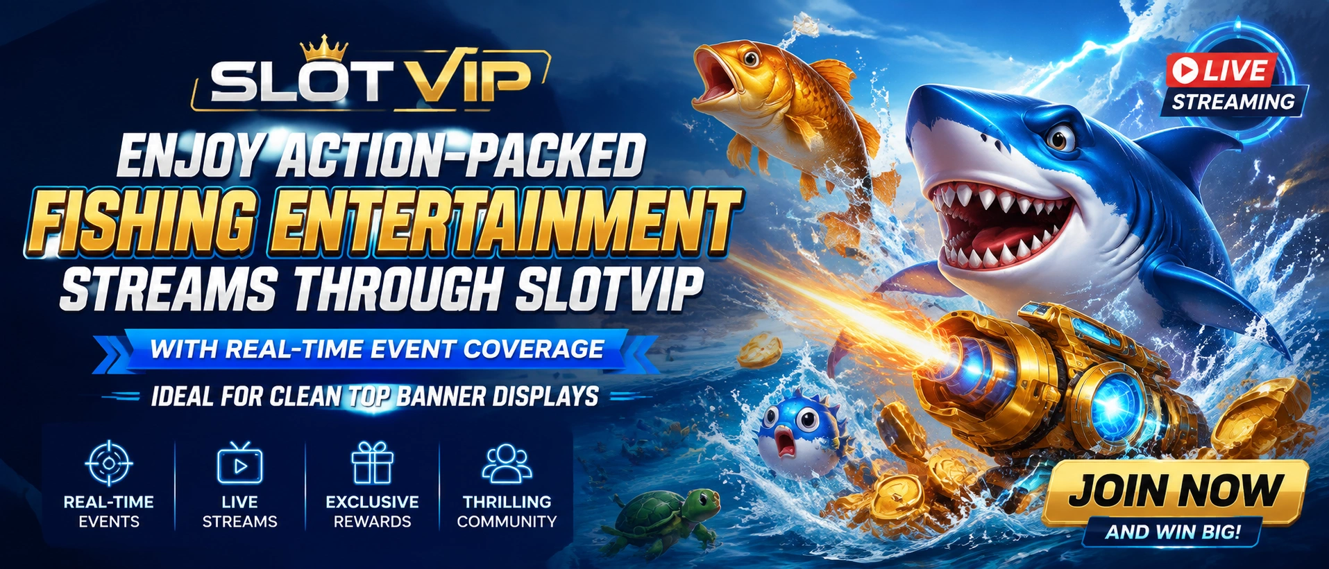 Contact SlotVIP | Get in Touch with Our Support Team 4 slotvip fish banner 3